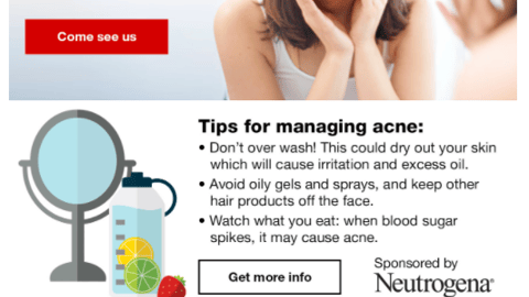 CVS MinuteClinic 'Skin Problems' Email